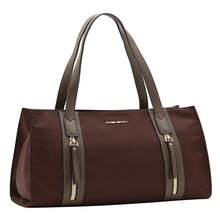 Chenson Women's Shoulder Bag, Original Microfiber Tote Bag - Coffee - View 5