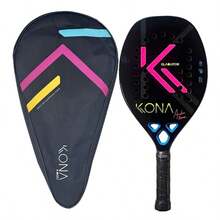KONA 3K/12K Carbon Fiber Tennis Racket, EVA Soft Pad, Suitable For Tennis Enthusiasts - Multicolor - View 9
