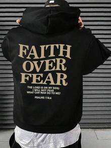 Men Outdoor Hoodies & Sweatshirts - Black - View 1