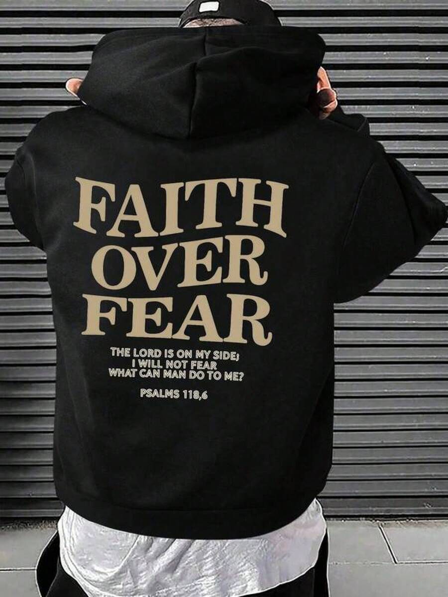 Men Outdoor Hoodies & Sweatshirts - Black - View 1