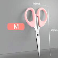 Tijeras manuales portátiles, tijeras de de acero inoxidable, tijeras de oficina, tijeras de papelería, tijeras de costura, agarre cómodo - Adecuadas para oficina, hogar, escuela, costura y manualidades - Tijeras - Ver 10