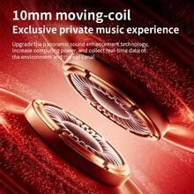 Coca Cola CocaCola Wireless Earbuds CX09 Clip On Bluetooth 6.0 Earphones Sports Gaming Headset With Mic - one-size - View 4