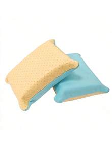 1pc Upgraded Car Cleaning Sponge Block - Double-Layer Non-Woven Plush, Car Glass Defogging, Waxing, Interior Cleaning - / - View 9