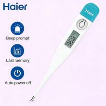 Haier DT-01D 数字体温计，家用及医疗用途体温计，防水探头，蜂鸣报警，自动关机 - DT-01D - 查看 11