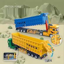 Inertial Cement Sand Stone Transport Engineering Truck, Suitable As Birthday Party Gift - Multicolor - View 3