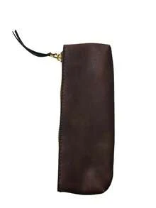 1 pieza Estuche de lápices minimalista retro, de cuero suave, para juguetes, cosméticos, útiles escolares, bolsa de almacenamiento - Multicolor - Ver 11