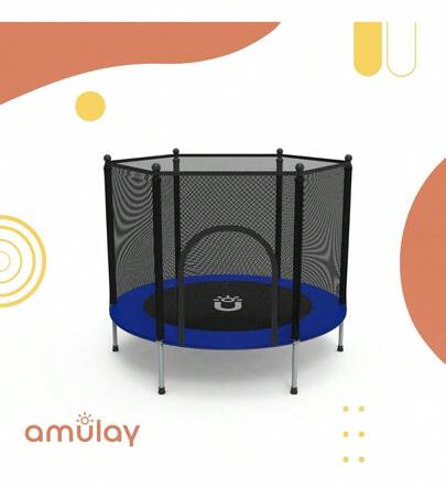 ¡RecomendadoTrampolin Brincolin Infantil Red De  1.40mts Niños¡Top de Temporada
