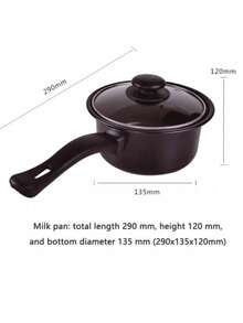 13-Piece Set Of Pots And Kitchen Utensils. - Black - View 7
