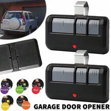 2 unidades de control remoto para abridor de puerta de garaje Chamberlain LiftMaster 893LM 891LM 893Max con función de aprendizaje - Negro - Ver 1