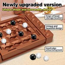 Children's Track Logic Chess Black And White Chess Game, Parent-Child Interactive Toy, Battle Puzzle Board Game, Holiday Gift - Logic Chess - View 5
