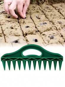 1pc/4pcs Planting Tools, Soil Auger Tool, Gardening Planting Spacing Tool, Suitable For Farmland, Vegetable Gardening, Agricultural Rake - Multicolor - View 3