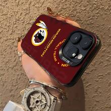Washington Football Team Logo Phone Case, Compatible With Samsung Phone Cases,  12, 13, 14, 15 Pro,  14 Plus,  15, 16 Pro Max,  17,  17 Pro,  17 Pro Max, And  17 Air. Made Of TPU Material, Providing Anti-Slip And Drop Protection, With A Stylish Design, High Aesthetic Appeal, And Comfortable Feel. It's A Great Gift For Yourself, Family, Friends, Lovers, And For Celebrating Game Days. - 黑色 - 查看 6