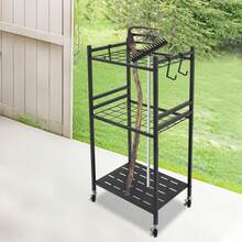 DONSU Garage Storage Racks - ブラック - チェックする 2