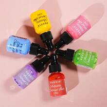 Esater Day: 6-Color Acrylic Paint Spray Set Odorless, Quick-Drying, For Artists, Hobbyists Ands, For Paper, Fabric, Wood, Metal, Leather - Sets - View 6