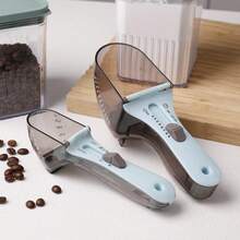 2件套量勺厨房工具塑料奶粉刻度勺烘焙工具精准测量工具 - 彩色 - 查看 3