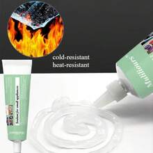 muliliours 小家电防水密封胶、硅橡胶玻璃粘合剂、金属粘合剂、耐高温密封胶 - 适用于DIY工艺品、鞋子和金属制品 - JS-03 - 查看 9