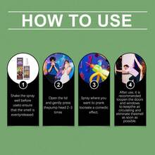 Fart Spray - Hilarious Prank Interactive Gadget, Creates Fun Atmosphere, Funny Gag Spray - Purple - View 8