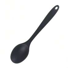 Creative Silicone Soup Ladle Salad Mixing Spoon Kitchen Serving Spoon Cooking Utensil Baking Tool - Purple - View 8