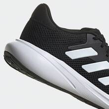 Adidas 男士阿迪达斯 RESPONSE RUNNER U 透气网面跑步鞋 - 黑色 - 查看 10