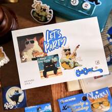 30 Tờ/Túi Hình Dán, Bộ Tranh Nghệ Thuật Cuộc Sống Của Mèo, Hình Dán Mèo Ngộ NGHĨNH, Đồ Dùng Làm Sổ Lưu Niệm, Phụ Kiện Sổ Tay, Dùng Để Trang Trí Khung Ảnh, Máy Tính, Ốp Điện Thoại, Cốc Nước, Tạp Chí, Hộp Bút Chì, Hình Dán Trang Trí Máy Tính Để Bàn, Hình Dán Cá Nhân Hóa, Đồ Dùng Học Tập, Quà Giáng Sinh, Quà Tặng Cho Phụ Nữ, Gây Nhức Não, Đồ Dùng Làm Sổ Lưu Niệm, Hình Dán Văn Phòng Phẩm Dễ Thương, Đồ Dùng Làm Sổ Lưu Niệm - Bộ nhãn dán - Xem 7