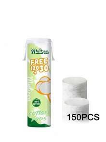 Cosmetic Lint Free Cotton Wool Pads Face Nails Non Fleecing Make Up Manicure Pedicure - Multicolor - View 8