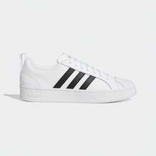 Men's Adidas STREETCHECK Casual Sports Sneakers - White - View 4