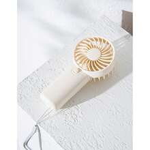 MEET SUN 7号电池供电迷你手持风扇 + 1个 + 手持式 + 腕带便携 + 需安装AAA电池 + 1档风速 + 静音 + 定妆工具 - 多色 - 查看 10