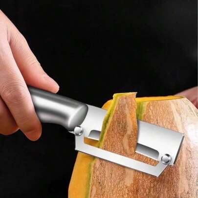 Multifunctional Stainless Steel Peeler, Easily Peel Fruits, Wax Gourd, Sugarcane, Pumpkin Without Effort