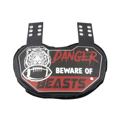 1 pieza Almohadilla para el coxis de fútbol, escudo de respaldo de cojín de alta densidad para jugadores adultos, con correas ajustables, para entrenamiento de fútbol y rugby