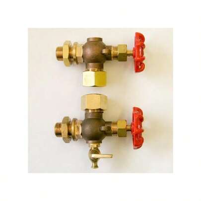 0071 Gunmetal Tank Level Gauges Light Pattern & Acrylic Tube (1/2" Bsp)