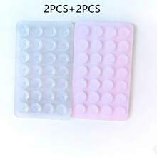 Bộ 28 miếng silicon dày dặn, có đế hút hai mặt, thích hợp cho ốp lưng điện thoại, giúp cầm điện thoại rảnh tay. Độ bám chắc chắn, phù hợp với nhiều thiết bị, vật dụng cần thiết cho các bữa tiệc, món quà tuyệt vời cho Ngày Valentine, Giáng sinh, Lễ Tạ ơn. Đế hút hai mặt dùng trong phòng tắm, thích hợp cho các bề mặt nhẵn. - Nhiều màu - Xem 49