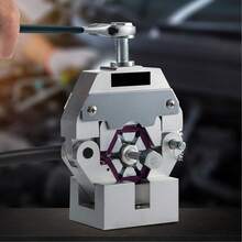 Manually Operated AC Hose Crimper Hydra-Krimp 71550 Manual AC Hose Crimper Kit Air Conditioning Repair Handheld AC Hose Crimping Tool With 4 Dies - 銀色 - 查看 9