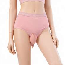 JJICN Daytime Special Pure Cotton Diaper 800Ml Women'S Comfortable Style Elderly Red Design - M - 查看 6