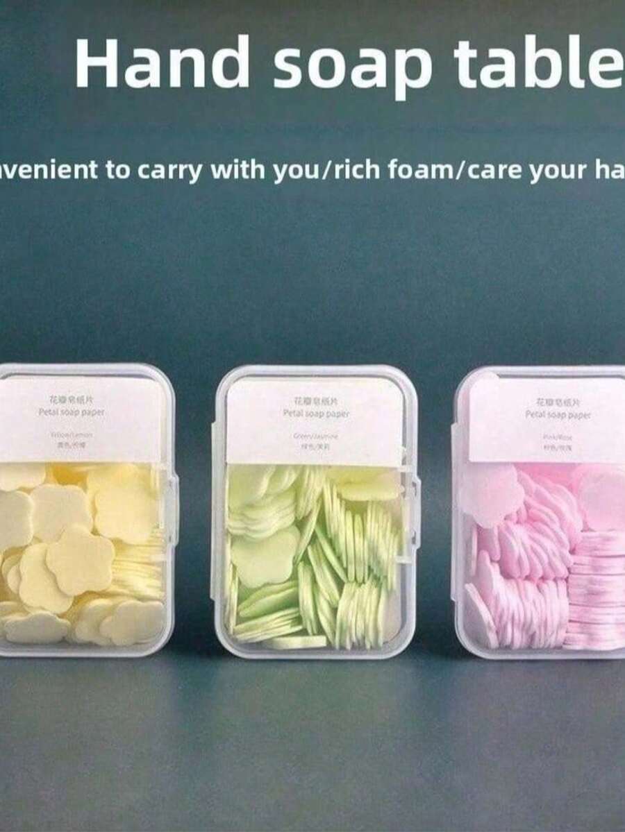 1 Pack Of Travel-Sized Scented Hand Wash Bars, Disposable Water-Soluble Mini Soaps For Outdoor Camping And Hiking, Portable Packaging - 1pc - 查看 1