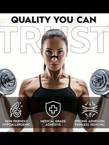 30/10片装透气止鼾贴 - 助您安享睡眠、呼吸顺畅或运动。鼻贴、止鼾贴、减少打鼾、止鼾、透气贴，使用方便，舒适耐用。 - 彩色 - 查看 6