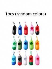 Pet Dispenser Cats And Dogs Go Out To Pick Up The Excrement Bag And Walk The Dog Garbage Bag Set Disposable Dog Excrement Bag EPA Pet Garbage Bag Pet Garbage Bag Shovel Excrement Bag Dispenser New Dog Excrement Bag Portable. - Multicolor - View 12