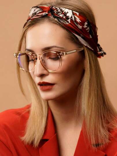 New TR Clip-On Anti-UV Minimalist Chic Makeup-Free Street Style Glasses WM28020