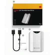 Kodak 柯达便携式硬盘 P232 1TB USB3.2 硬盘，速度高达 100MB/s，完美兼容 PS4/PS5、Xbox、Mac 和 PC。 - 銀色 - 查看 9