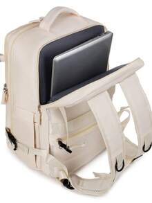 Expandable Backpack, Men's Large Capacity School Bag, Business Trip Luggage, Backpack, Travel Bag, Women's Computer Bag - Violet Purple - View 6