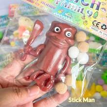 1pc 2026 Bestselling Shan Hai Jing Stress Relief Toy, Soft TPR Material, Squeezing Decompression Toy, Perfect Gift For Festivals, Birthdays, Interesting Present - Multicolor - View 14