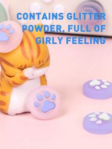 4 Pcs Cute Joystick Silicone Covers For SWITCH Game Console - Multicolor - View 7