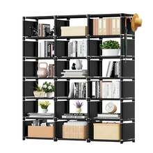 18-Cube Organizer Shelf For Books, Storage Cubicle For Home And Office. - A - View 9