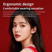 Coca Cola CocaCola Wireless Earbuds CX09 Clip On Bluetooth 6.0 Earphones Sports Gaming Headset With Mic - one-size - View 3