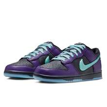 Men's Nike Dunk Low Retro LTD HWN Black/Artisan Teal (IB2267 001) - 紫色 - 查看 4