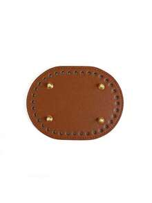 1 pièce Accessoire de sac tissé fait main, matériau en PU, base de sac ovale, convient pour la fabrication de sacs faits main, coussinets de fond de sac ovale pour des projets de tissage fait main, confection de portefeuilles DIY - Multicolore - Voir 10