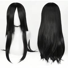 FULCRUM 24 Inch Pink, Blue, Green, Black Anime Cosplay Long Straight Wig, Heat Resistant Synthetic Fiber For Halloween, Christmas, Party - Multicolor - View 35