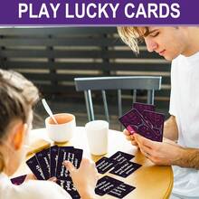 54 piezas de Cartas de Juego Interactivo de Noche - Varios desafíos y temas de conversación presentados en un diseño estético rosa, adecuado para reuniones con amigos, fiestas de pijamas y actividades para romper el hielo - Multicolor - Ver 9