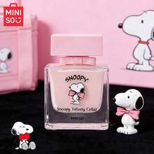 MINISO X SNOOPY Women's Perfume 1.69 Oz / 50 Ml Alcohol-Free Velvety Collar - Sweet Berry Floral / Milky Hug - Gentle Milky Woody Floral Suitable For Dating And Daily Use, Portable, Perfect Valentine's Day Gift For Partner Or Best Friend Women's Perfume - Snoopy Velvety Collar - 查看 8