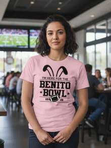 Playera Benito Bowl Superbowl - Rosa - Ver 2