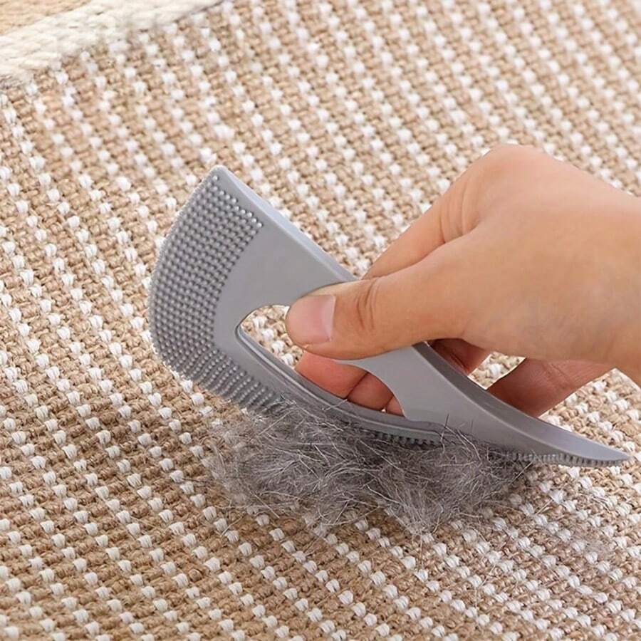 4pcs Thickened Soft Silicone Pet Hair Remover, Pet Grooming Tool With Scraper Brush, Suitable For Dogs And Cats. Multifunctional Rubber Grooming Brush: Gently Removes Pet Hair With The Scraping Tool, Effectively Removes Loose Hair And Undercoat In One Go, Reducing Shedding And Keeping Your Home Free Of Pet Hair.